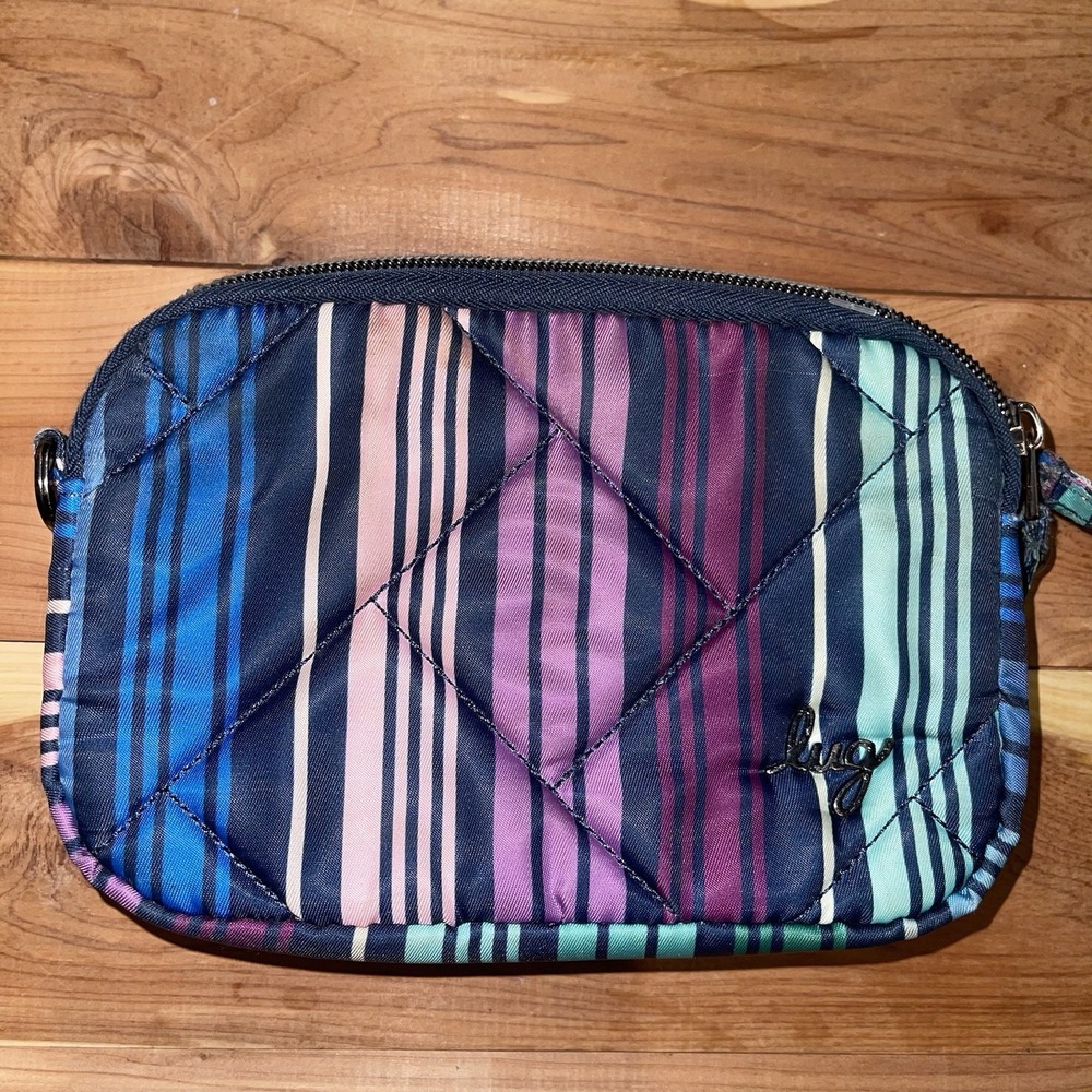 Lug Coupe SE Convertible Crossbody Belt Shoulder Bag Love Stripes * NO STRAP